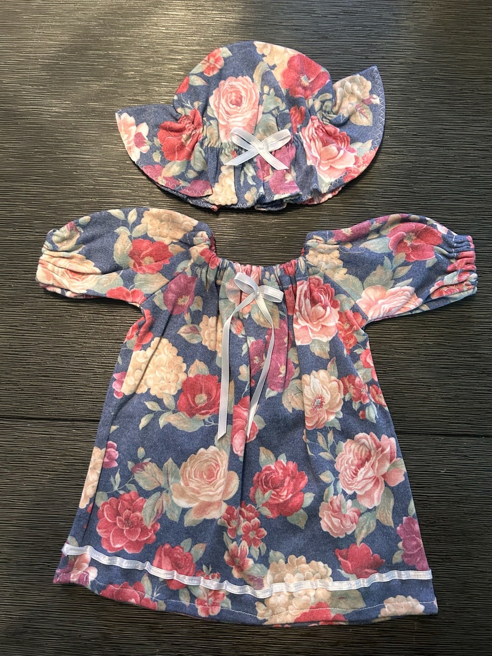 Cabbage Patch Kid Sized Dress & Hat